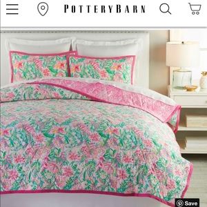 ISO Pottery Barn Lilly Pulitzer Quilt
